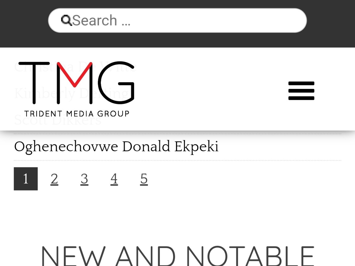 My Agents And&nbsp;Representation.